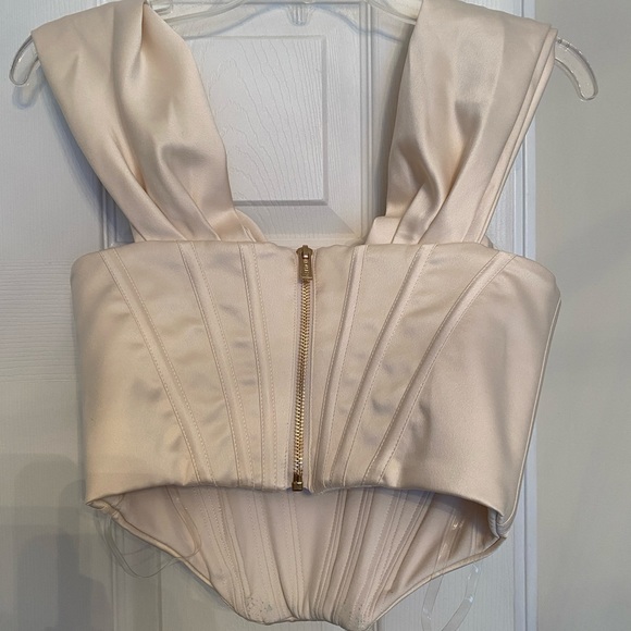 House of CB 'Silva' Ivory Corset - Picture 2 of 6